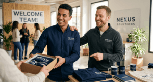 Professionelle Arbeitskleidung und Textilien für den Neustart im Büro