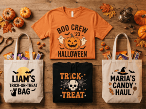 Individuelle Halloween Bekleidung für Ihr Unternehmen gestalten
