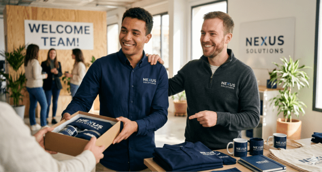 Willkommenspaket für Mitarbeiter:innen: Onboarding Geschenke im Großhandel