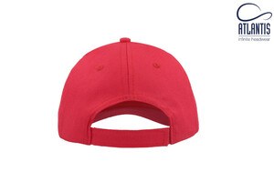 Atlantis AT015 - Versatile 6-Panel Sports Cap with Adjustable Fit