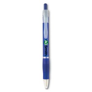 MANORS Ergonomic Black Ink Ball Pen with Rubber Grip