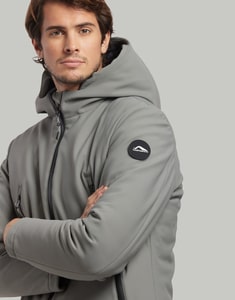 Mustaghata VERMONT - SOFTSHELL JACKET UNISEX WITH REMOVABLE HOOD