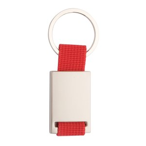 Claps 46133 - Chemal Colorful Polyester Keychain with Metal Center