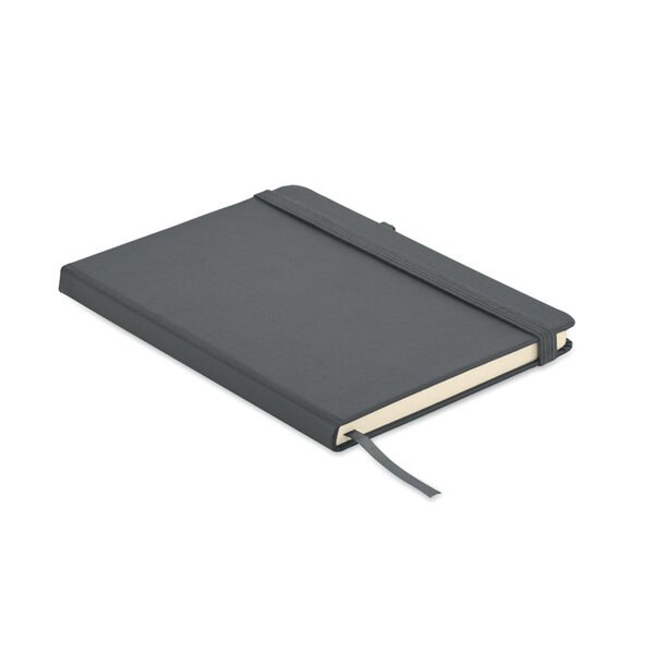 GiftRetail MO6835 - ARPU Eco-Friendly Recycled Leather A5 Notebook with Pen Holder