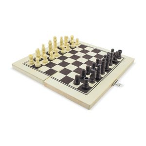 Claps 95126 - Practical Foldable Wooden Chessboard