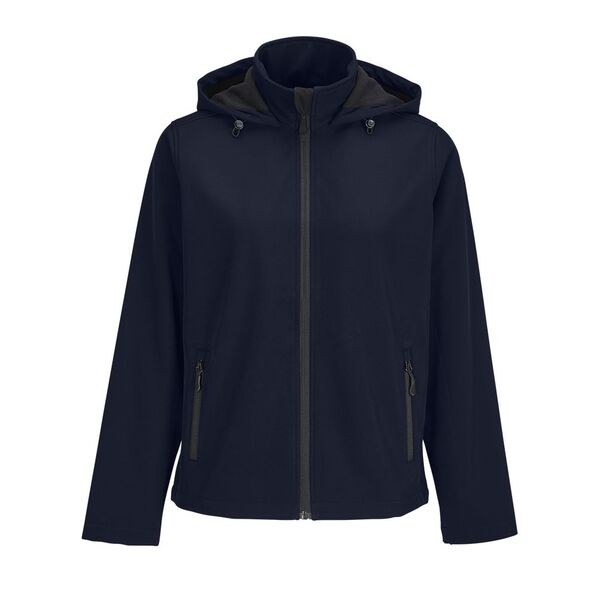 SOLS 04448 - RACE HOODED WOMEN Veste Capuche Softshell Femme