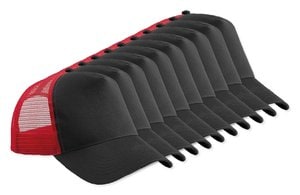 Schwarz / Klassisches Rot