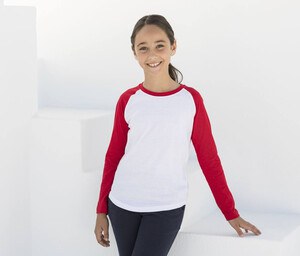 SF Mini SM271 - Kids long sleeve baseball T