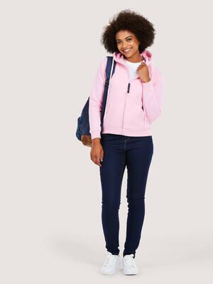 Ladies Classic Full Zip Hooded Sweatshirt