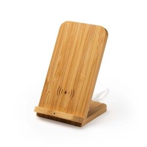 GRAVITY Wireless charger with bamboo body - EgotierPro IA3022