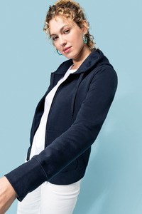 Kariban K4031 - Ladies' eco-friendly zip-through hoodie