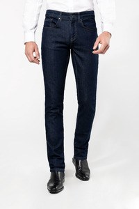 Kariban Premium PK730 - Vintage Brass Accent Men's Straight Fit Jeans