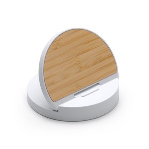 REMUS 10W Wireless Charger, Bamboo/ABS