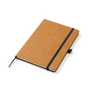 Stamina NB7974 - KORUM A5 notebook with hard covers in recycled leather