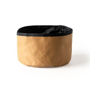 MUNTOK Foldable bowl for pets in RPET and recycled paper
