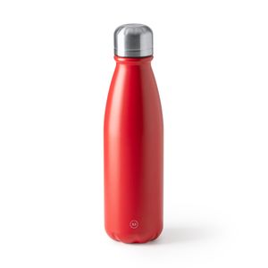 Stamina BI4213 - KISKO Recycelte Aluminiumflasche mit einer einfachen Wand und ideal für Ihren Alltag