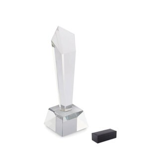 DIAWARD Elegant Crystal Trophy with Gift Box Packaging - GiftRetail MO2236