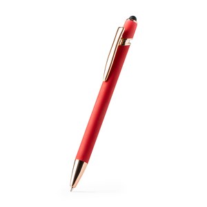 Stamina BL1341 - ROSES Soft-touch metal ball pen with rose gold details
