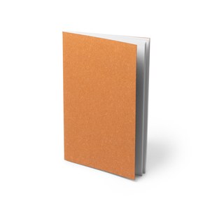Stamina NB1324 - LUPOR A5 notebook with recycled soft leather covers