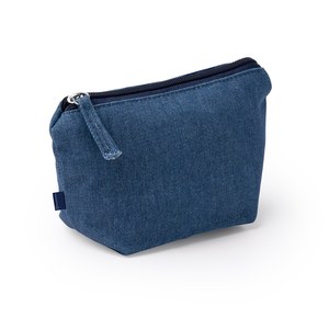 Stamina NE1085 - WESLY Kulturtasche aus recyceltem Denim mit passendem Reißverschluss