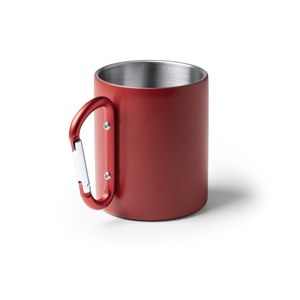 Stamina TZ1369 - NASIK Double-walled 304 stainless steel mug in matt finish