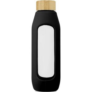 Tidan 600 ml borosilicate glass bottle with silicone grip - EgotierPro 100666