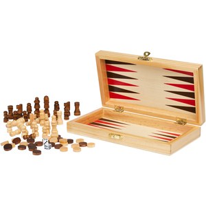 Mugo 3-in-1 wooden game set - EgotierPro 104565