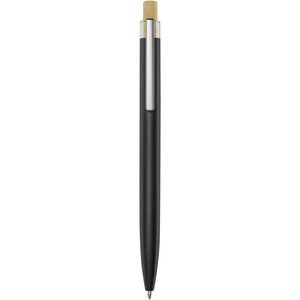 Nooshin recycled aluminium ballpoint pen (black ink) - EgotierPro 107879