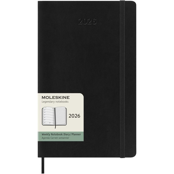 Moleskine 107938 - Softcover 12 Monate Wochenkalender L
