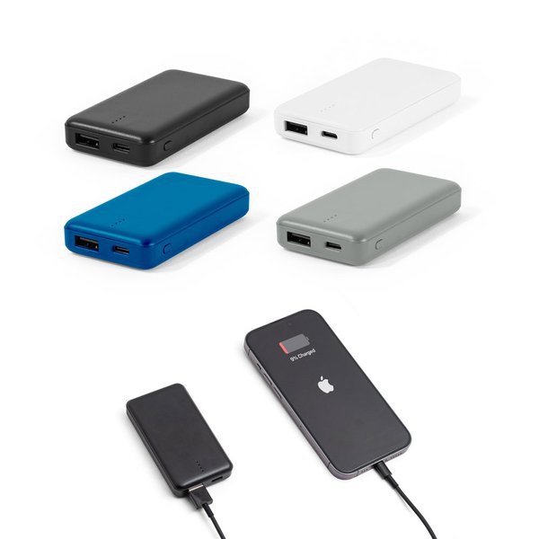 Powerbank 4'000 mAh bei recyceltem ABS (100% rABS)