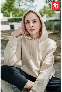 TH Clothes 30160 - Sweatshirt (unisex) mit Kapuze aus Baumwolle und Polyester