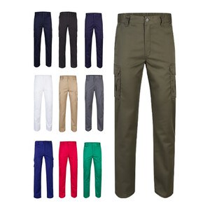 Velilla 36003 - Multi-Pocket-Stretchhose (240 g/m²) aus Baumwolle (46 %), EME (38 %) und Polyester (16 %)