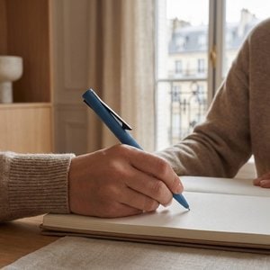 Aluminium - und ABS-Kugelschreiber mit Clip - Egotier 91495