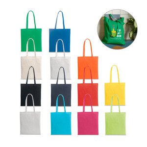 Tragetasche aus recycelter Baumwolle (70%) und polyester (30% rPET) (180 g/m²) - Egotier 92084