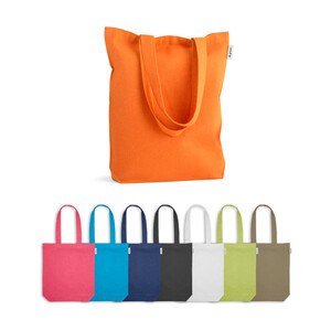 Tragetasche (220 g/ m²) aus Baumwolle (50%), recycelter Baumwolle (30%) und polyester (20% rPET) - Egotier 92326