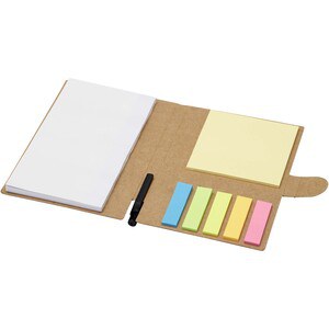 Swift sticky notes booklet with ballpoint pen (black ink) - EgotierPro 107989