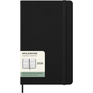 Moleskine 107937 - hard cover 12 month L weekly planner vertical