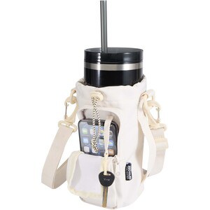 Trip Aware™ Recycelte Reisetasche für Flaschen 2 L - EgotierPro 120765