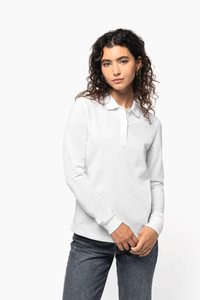 Kariban K2028 - Damen Piqué-Polohemd lange Ärmel Bio180