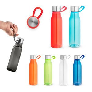 Recycelte PET-Flasche (100 % rPET) mit glänzender, transluzenter Oberfläche - Egotier 94782