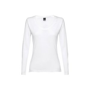 TH Clothes 11165 - Langärmeliges tailliertes T-Shirt für Frauen