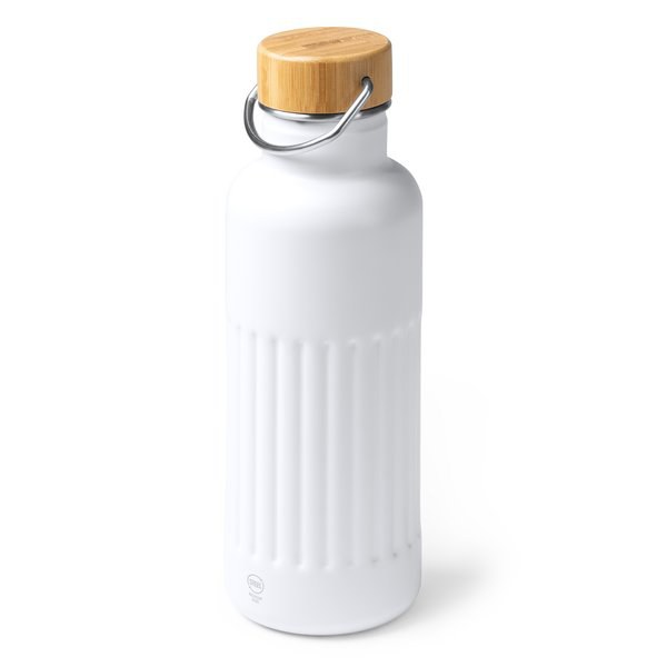 NOBUK Thermoflasche aus recyceltem Edelstahl 304 mit doppelwandigem