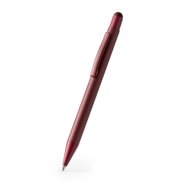Stamina BL1599 - LEONI Metallic ball pen with matte finish matching the touch pointer