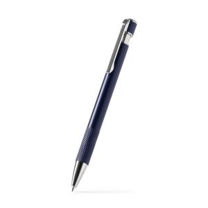 Stamina BL1893 - BLOMY Stift aus recyceltem Aluminium mit matter Einheitsfarbe und silbernen Details