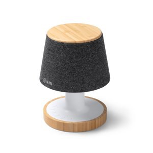 Stamina BS1801 - TREMENS 5-W-Lautsprecherlampe aus recyceltem Polyester mit Bambusdetails