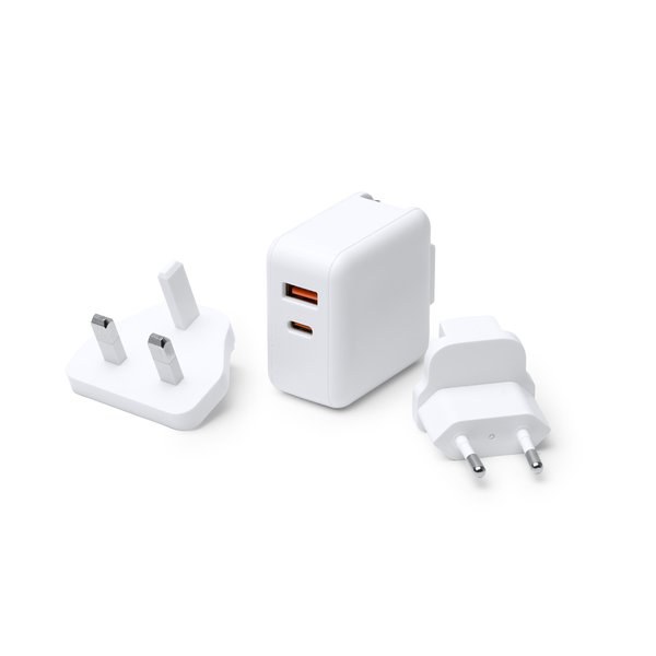 Stamina IA1714 - BAPEK Universal travel adapter with interchangeable connectors