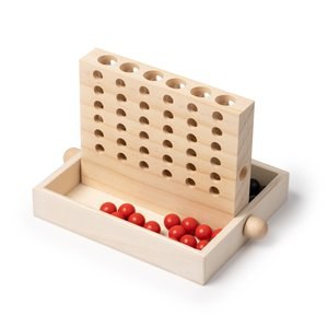 Stamina JU1540 - VICOS 4 in einer Reihe Spiel aus Holz