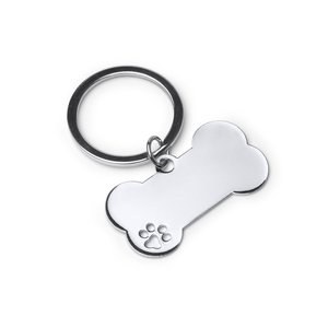 Stamina KO1902 - CHOP 201-Schlüsselanhänger aus Metall mit knochenförmigem Design