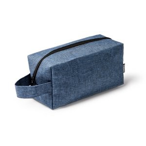 Stamina NE1742 - ALPIS Toiletry bag made of 600D RPET with zip closure and practical handle for carrying