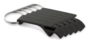 Pack mit 50 Egotier 93151 - Schlüsselanhänger aus Aluminium mit Flaschenöffner